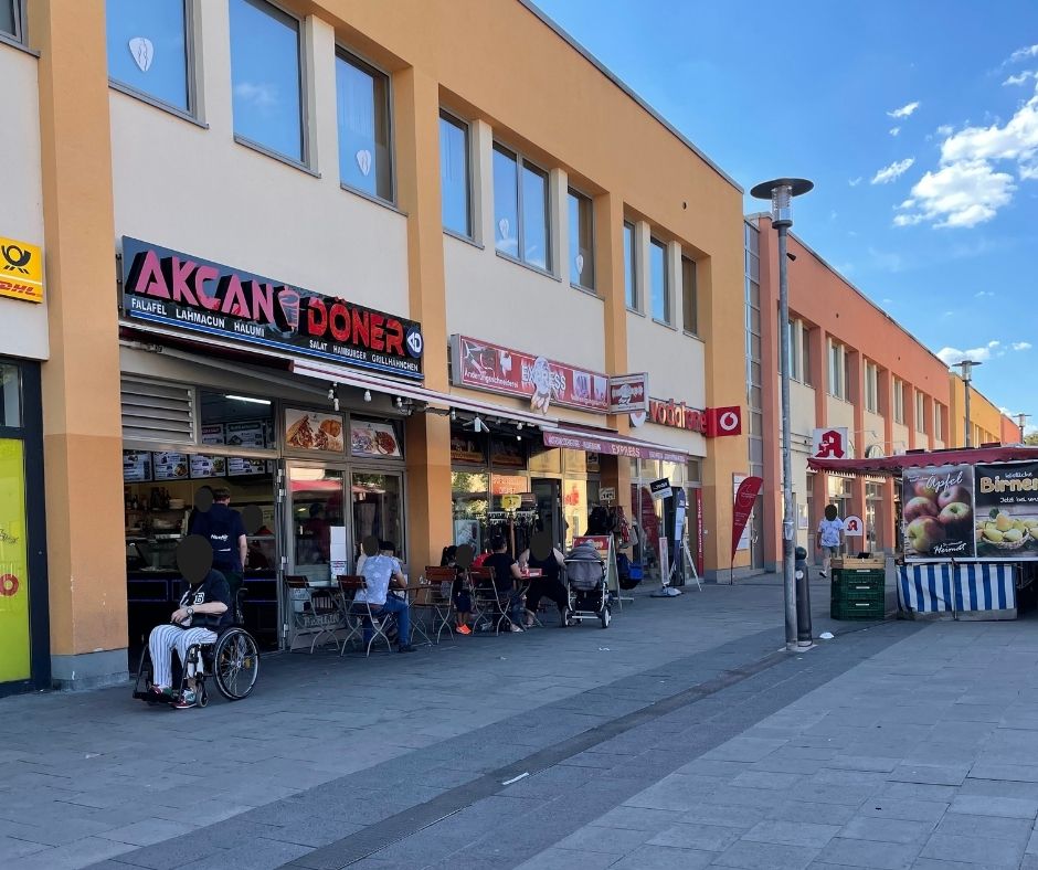 Shopping area