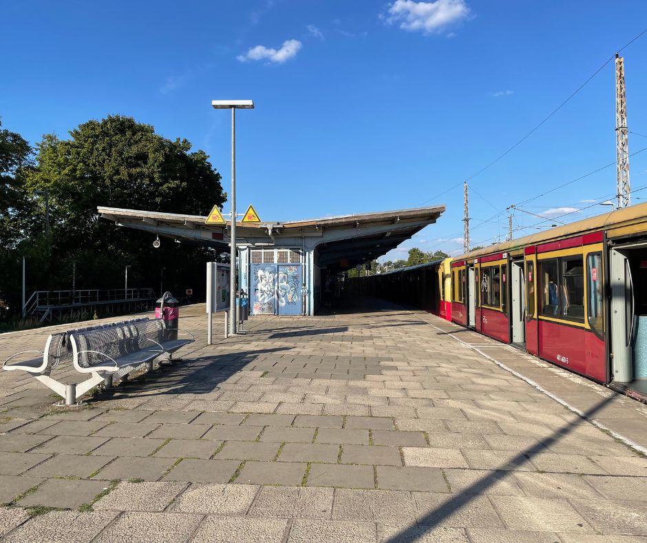 Bernau S-Bahn tracks